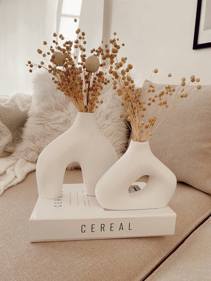Pair of Modern Vase - Exhale Home